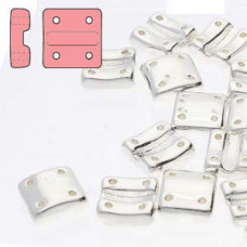 5g Vertical Fixer Beads Silver Plated 00030 31000