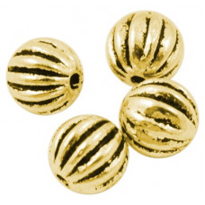 GLNF20 Antique Gold Lead and Nickel Free Bead 34 pack