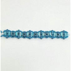 Les Perles par Puca Gasby Bracelet kit Pastel Petrol