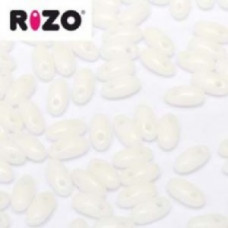 10 grams Rizo Beads Chalk White 03000