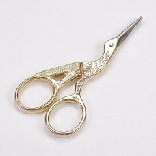 Gold Coloured Stork Scissors