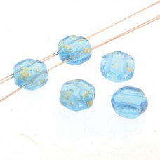 Honeycomb Beads 30 pack Gold Splash Aqua 60020 94401 Honeycomb Beads 30 pack Gold Splash Aqua 60020 94401