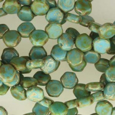 Honeycomb Beads 30 pack Blue Turquoise Picasso 63030 43400 Honeycomb Beads 30 pack Blue Turquoise Picasso 63030 43400