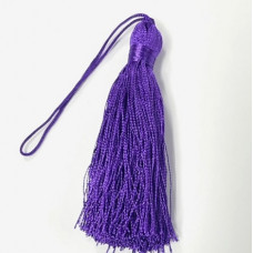 90mm Silky Tassel Purple