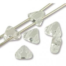 10 grams Kheops 2 hole beads Crystal 00030