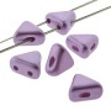 10 grams Kheops 2 hole beads Pastel Lila 02010 25012