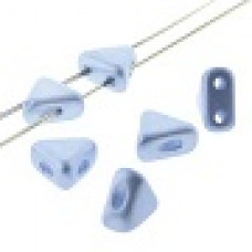 10 grams Kheops 2 hole beads Pastel Light Sapphire 02010 25014