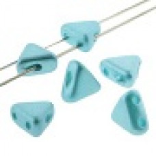 10 grams Kheops 2 hole beads Pastel Aqua 02010 25019
