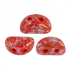 10 grams Kos Par Puca Opaque Coral Red Tweedy 93200 45703