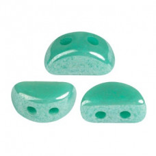 10 grams Kos Par Puca Opaque Green Turquoise Lustre 63130 14400