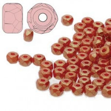 50 pack Faceted Micro Spacers Terra Cotta 93140 14495