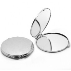 Silver Plate Mirror with 50mm rim for Perles par Puca patterns
