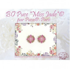Free Pattern Miss Jade Earrings par Puca