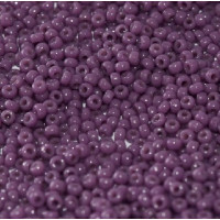 10 grams Size 15 Miyuki Seed Beads Duracoat Opaque Dk Orchid 94489