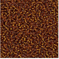 10 grams Size 15 Miyuki Seed Beads S/L Dark Topaz 95L