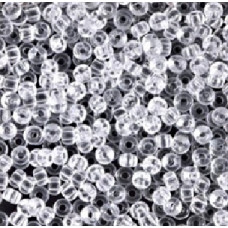 10 grams Size 8 Miyuki Seed Beads Crystal 131