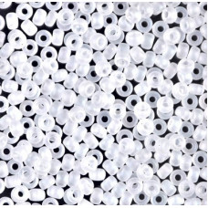 10 grams Size 8 Miyuki Seed Beads Matte Crystal AB 131FR