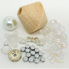 Les Perles par Puca Mon Ange Kit Crystal AB and Silver