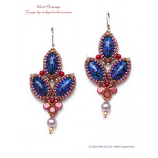 Free Pattern - Velvet Earrings by Angel Accessories Free Pattern - Velvet Earrings by Angel Accessories