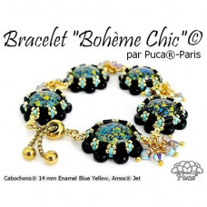 Free Pattern - Boheme Chic Bracelet par Puca