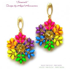 Free Pattern - Carnivale Earrings by Angel Accessories Free Pattern - Carnivale Earrings by Angel Accessories