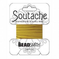 3 yards polyester Soutache Cadmium Yellow ST1470