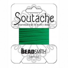 3 yards polyester Soutache Dragon Green ST1500