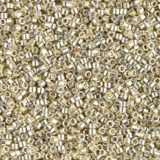 5 grams Size 11 Miyuki Delica Duracoat Galvanised Silver DB1831