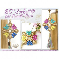 Earrings Sorbet par Puca Pattern