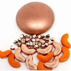 Sun Component Pack 18mm Capri Orange Opal