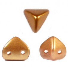 10 grams 2 hole Super Kheops Pastel Amber 02010 25003