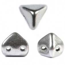 10 grams 2 hole Super Kheops Silver Aluminium Matte 00030 01700