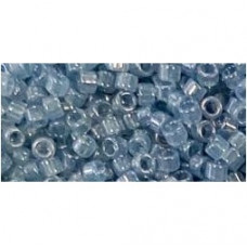 5g TOHO Aiko Gold Lustred Light Aqua Opal TA-11-215