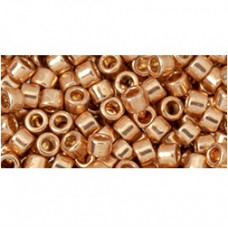 5g TOHO Aiko PermaFinish Galvanised Rose Gold TA-11-PF551