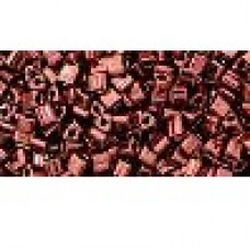 10g TOHO size 11 Triangles Dark Bronze TG-11-222