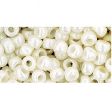 10g TOHO size 6 Opaque Lustred Navajo White TR-06-122