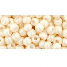 10g TOHO size 6 Opaque Lustred Light Beige  TR-06-123
