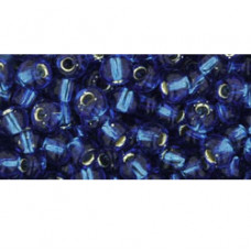 10g TOHO size 6 Silver Lined Sapphire  TR-06-35