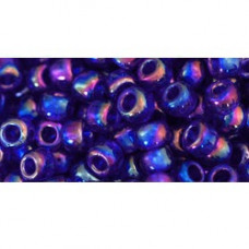 10g TOHO size 6 Trans Rainbow Cobalt  TR-06-87