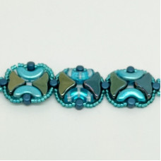 Les Perles par Puca Tao Bracelet kit Ice Slushy Curacao Les Perles par Puca Tao Bracelet kit Ice Slushy Curacao
