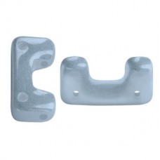 10 grams Telos 4 hole beads Opaque Blue Ceramic Look 03000 14464 10 grams Telos 4 hole beads Opaque Blue Ceramic Look 03000 14464