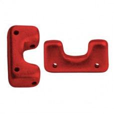 10 grams Telos 4 hole beads Red Metallic Matte 03000 01890 10 grams Telos 4 hole beads Red Metallic Matte 03000 01890