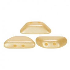 10 grams Tinos 2 hole beads Pastel Cream 02010 25039