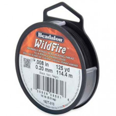12 lb strength, 0.2 or 0.008 inch dia Wildfire 125 yds Black 12 lb strength, 0.2 or 0.008 inch dia Wildfire 125 yds Black