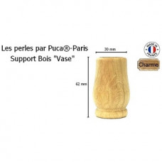 6.2cm wooden vase for Tchin Tchin pattern