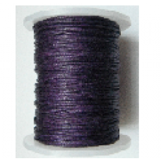1mm Cotton Cord in aubergine. Price per 10 metres