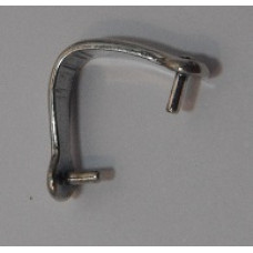 Sterling Silver Large Pendant Bail with Prongs 2 pack