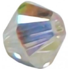 50 pack 4mm 5328 Swarovski Bicone Crystal Transmission