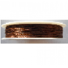 0.5mm Nylon Cord  brown. Price per 25 metres