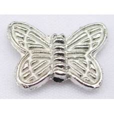 10.5mm Platinum Plated Butterfly Number 1